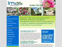 Tablet Screenshot of imas-services.co.uk
